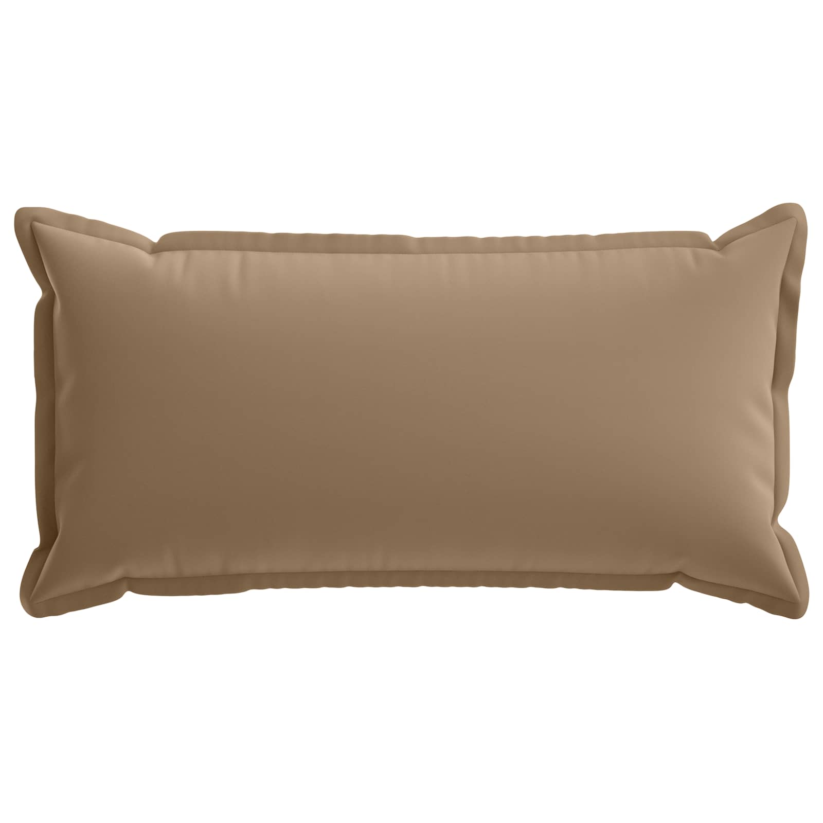 vidaXL Cushion Cover 12 pcs HOUTEN Taupe 40 x 80 cm Polyester 4