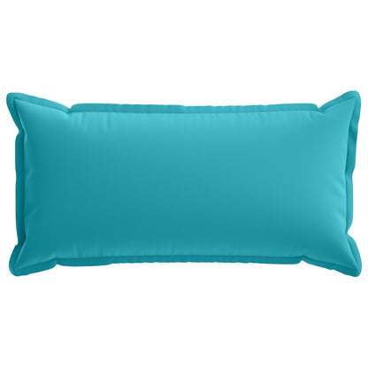 vidaXL Cushion Cover 12 pcs HOUTEN Turquoise 40 x 80 cm Polyester 4