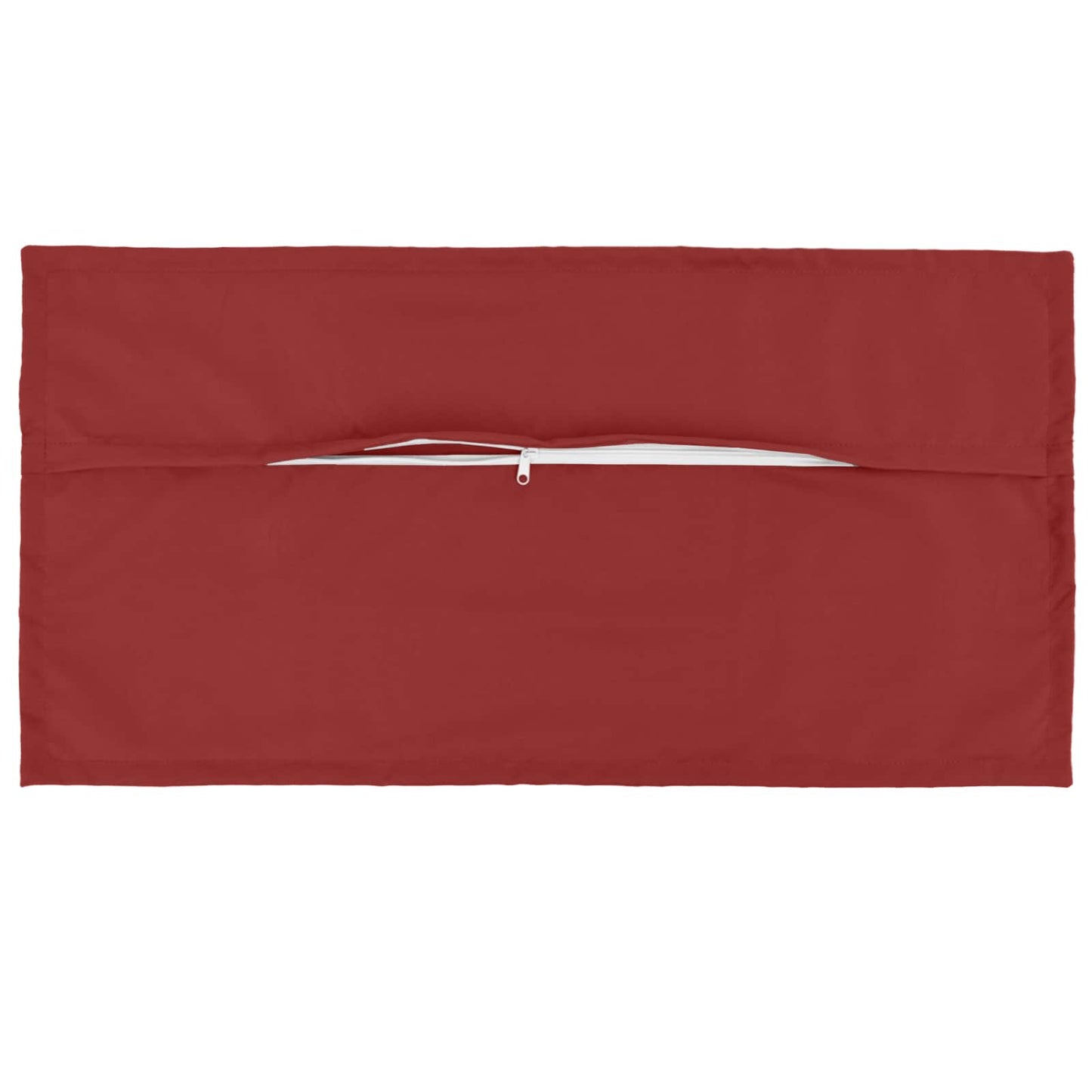 vidaXL Cushion Cover 12 pcs HOUTEN Wine Red 40 x 80 cm Polyester 5