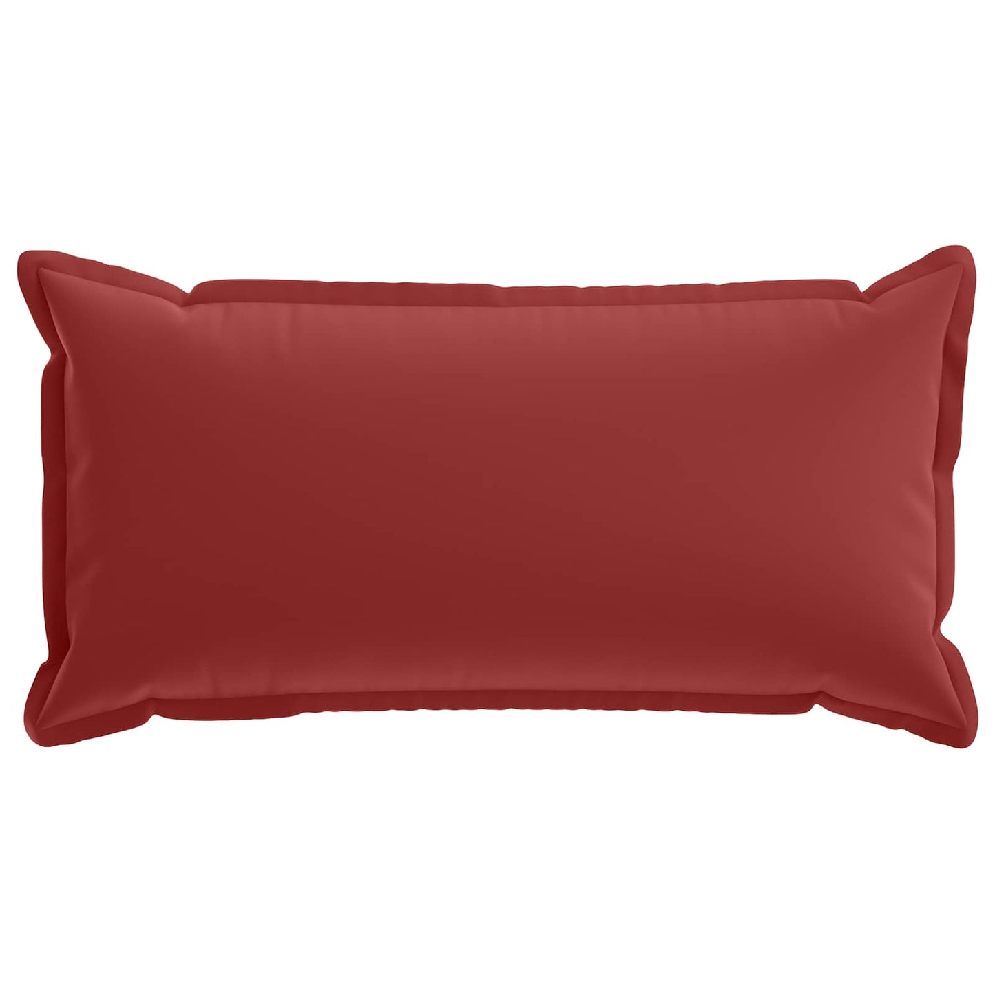 vidaXL Cushion Cover 12 pcs HOUTEN Wine Red 40 x 80 cm Polyester 4