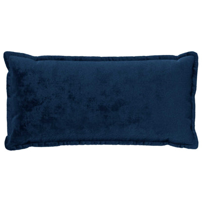 vidaXL Cushion Cover 12 pcs HOUTEN Navy Blue 40 x 80 cm Flannel 3