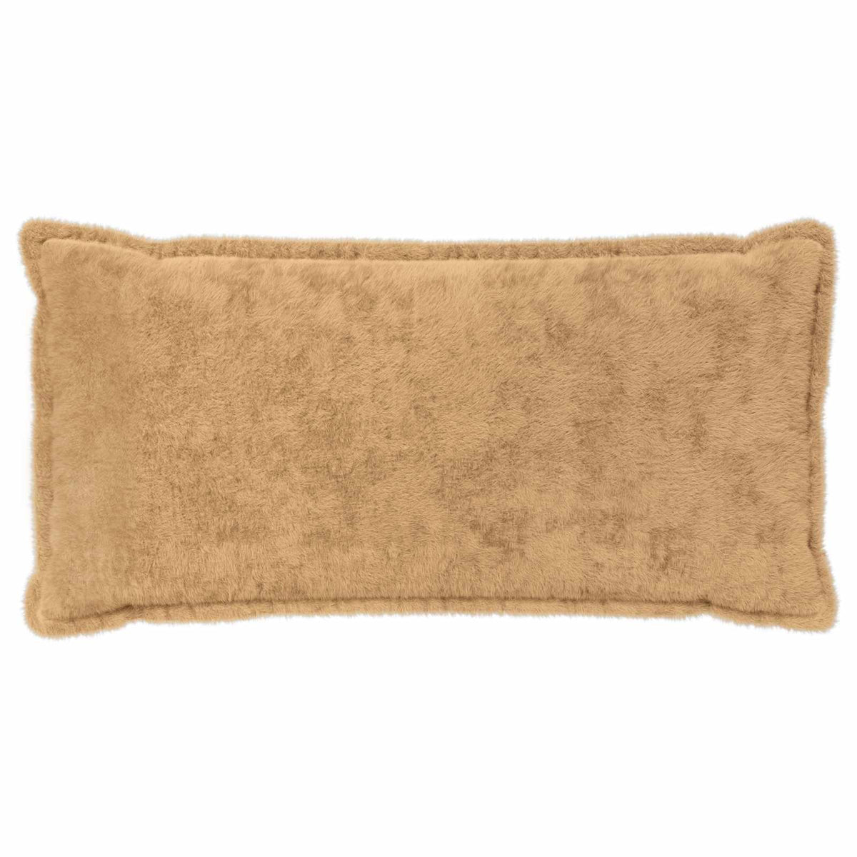 Cushion Cover 12 pcs HOUTEN Taupe Faux Rabbit Fur