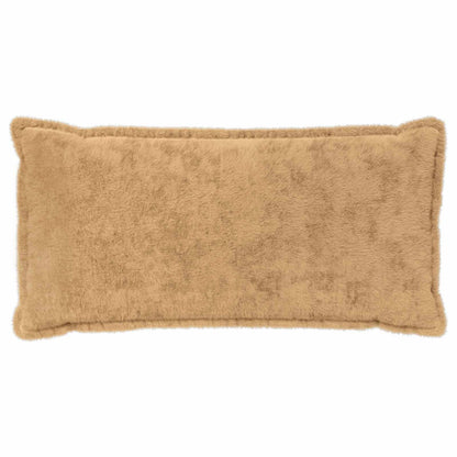 Cushion Cover 12 pcs HOUTEN Taupe Faux Rabbit Fur