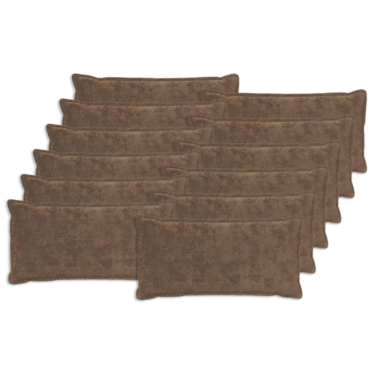 Cushion Cover 12 pcs HOUTEN Light Brown