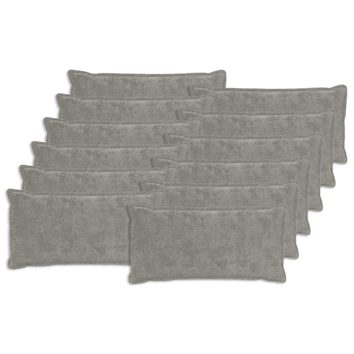 Cushion Cover 12 pcs HOUTEN Light Grey
