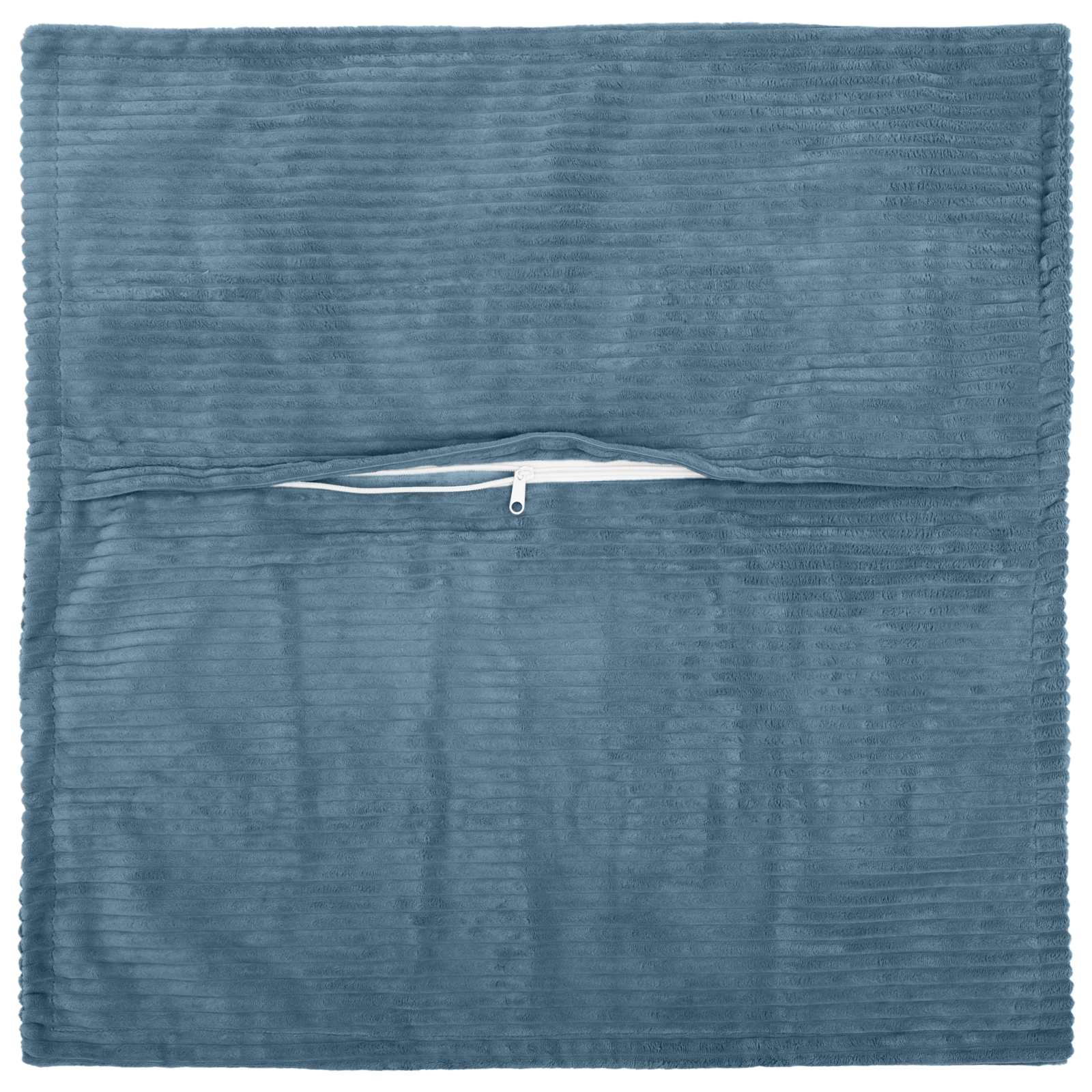 vidaXL Cushion Cover 12 pcs HOUTEN Blue 45 x 45 cm Corduroy 3