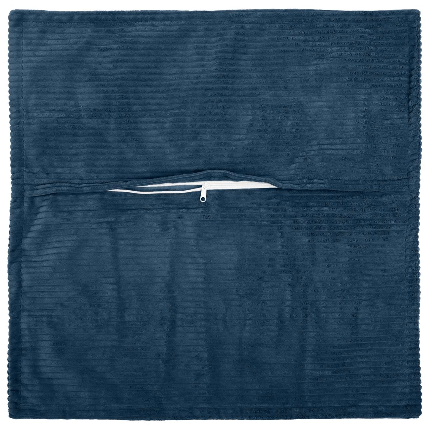 vidaXL Cushion Cover 12 pcs HOUTEN Navy Blue 45 x 45 cm Corduroy 3