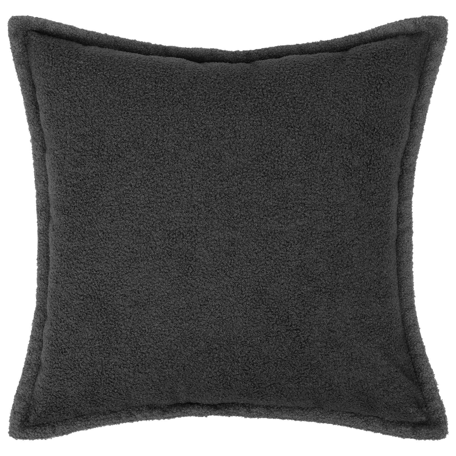 vidaXL Cushion Cover 12 pcs HOUTEN Dark Grey 45 x 45 cm Bouclé 2