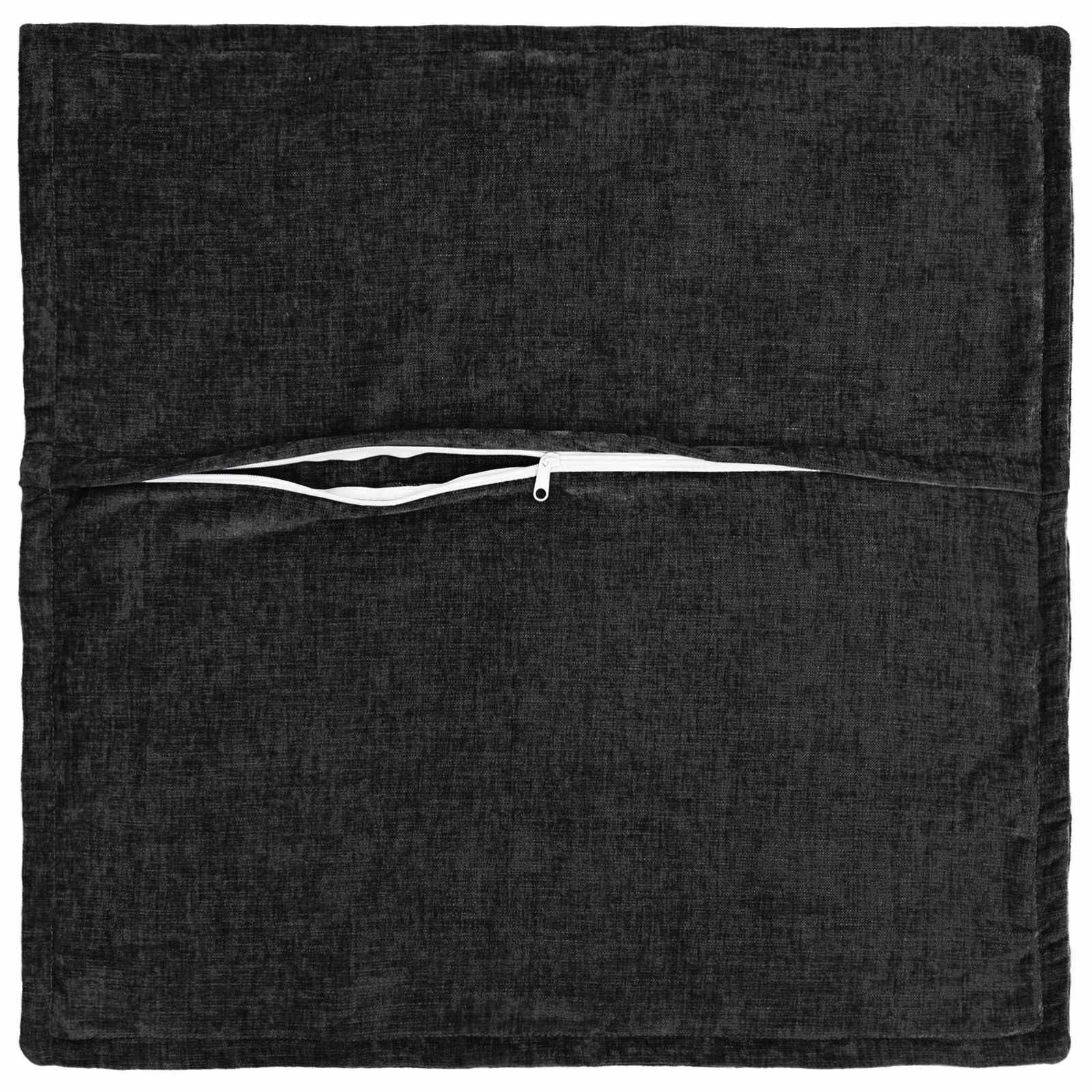 vidaXL Cushion Cover 12 pcs HOUTEN Anthracite 45 x 45 cm 4