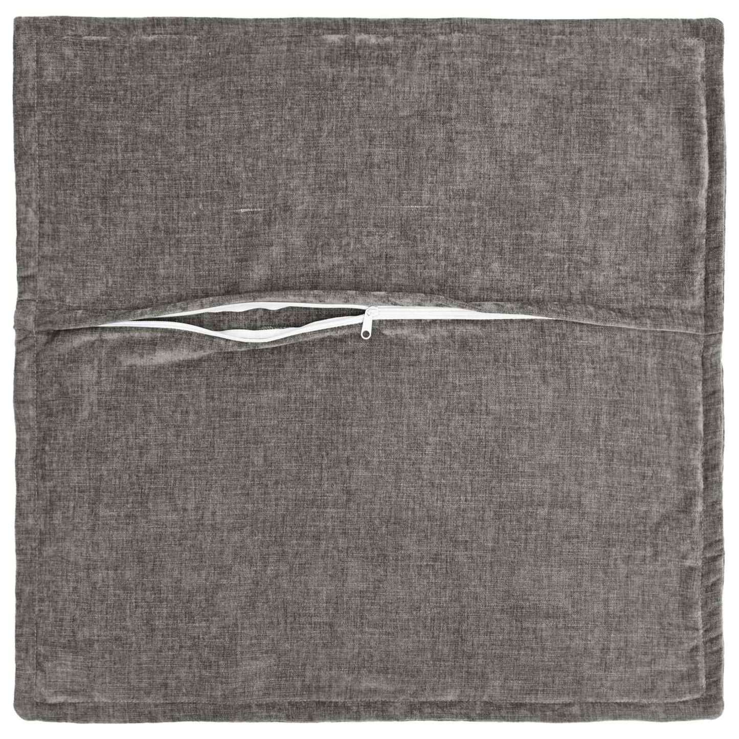 vidaXL Cushion Cover 12 pcs HOUTEN Dark Grey 45 x 45 cm 4