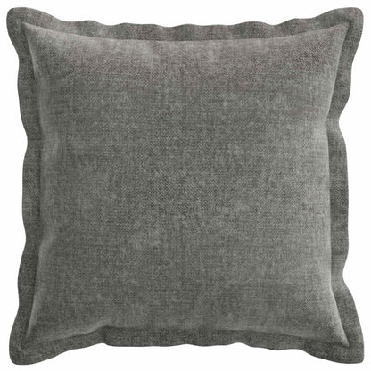 vidaXL Cushion Cover 12 pcs HOUTEN Dark Grey 45 x 45 cm 3