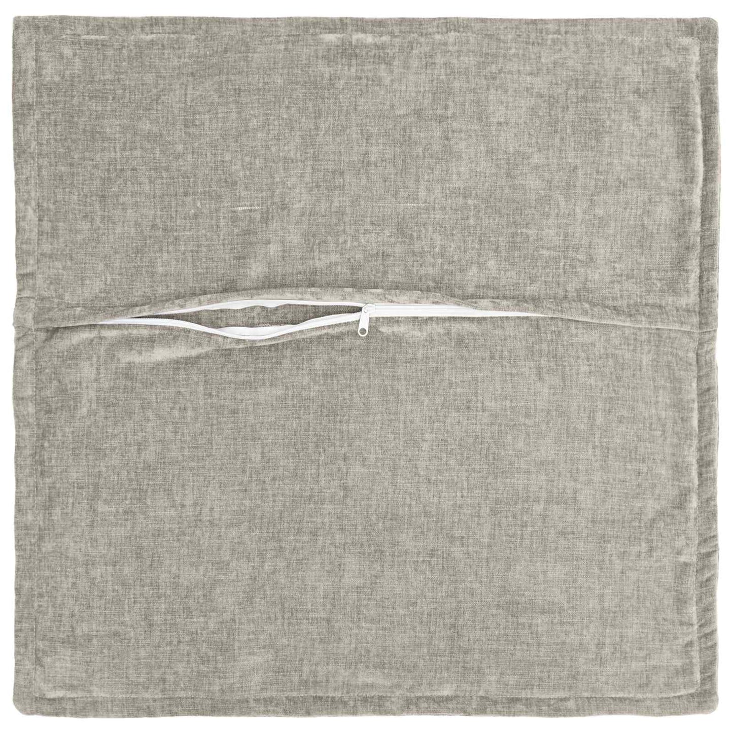 vidaXL Cushion Cover 12 pcs HOUTEN Light Grey 45 x 45 cm 4