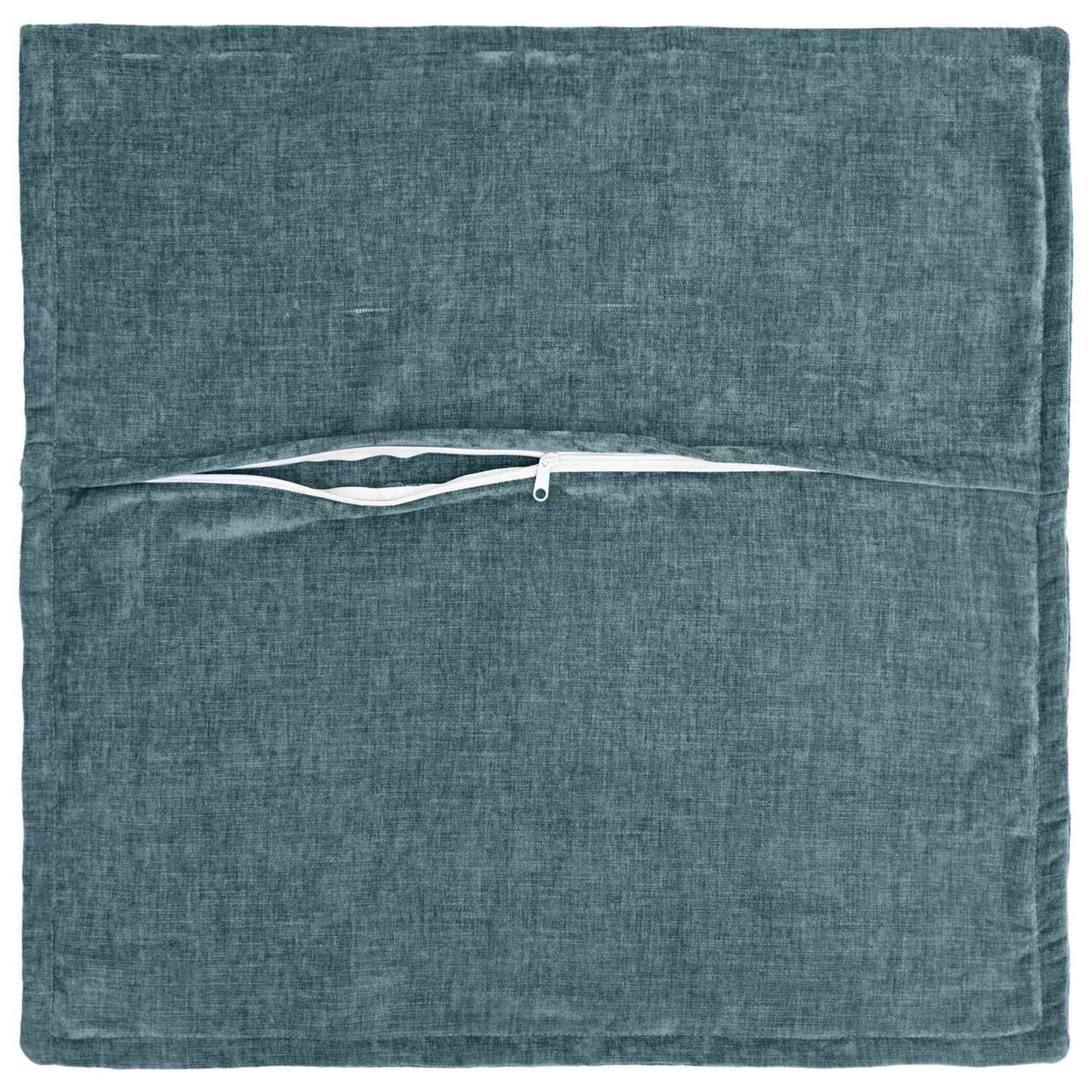 vidaXL Cushion Cover 12 pcs HOUTEN Blue 45 x 45 cm Chenille Fabric 4