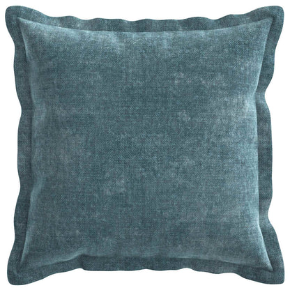 vidaXL Cushion Cover 12 pcs HOUTEN Blue 45 x 45 cm Chenille Fabric 3
