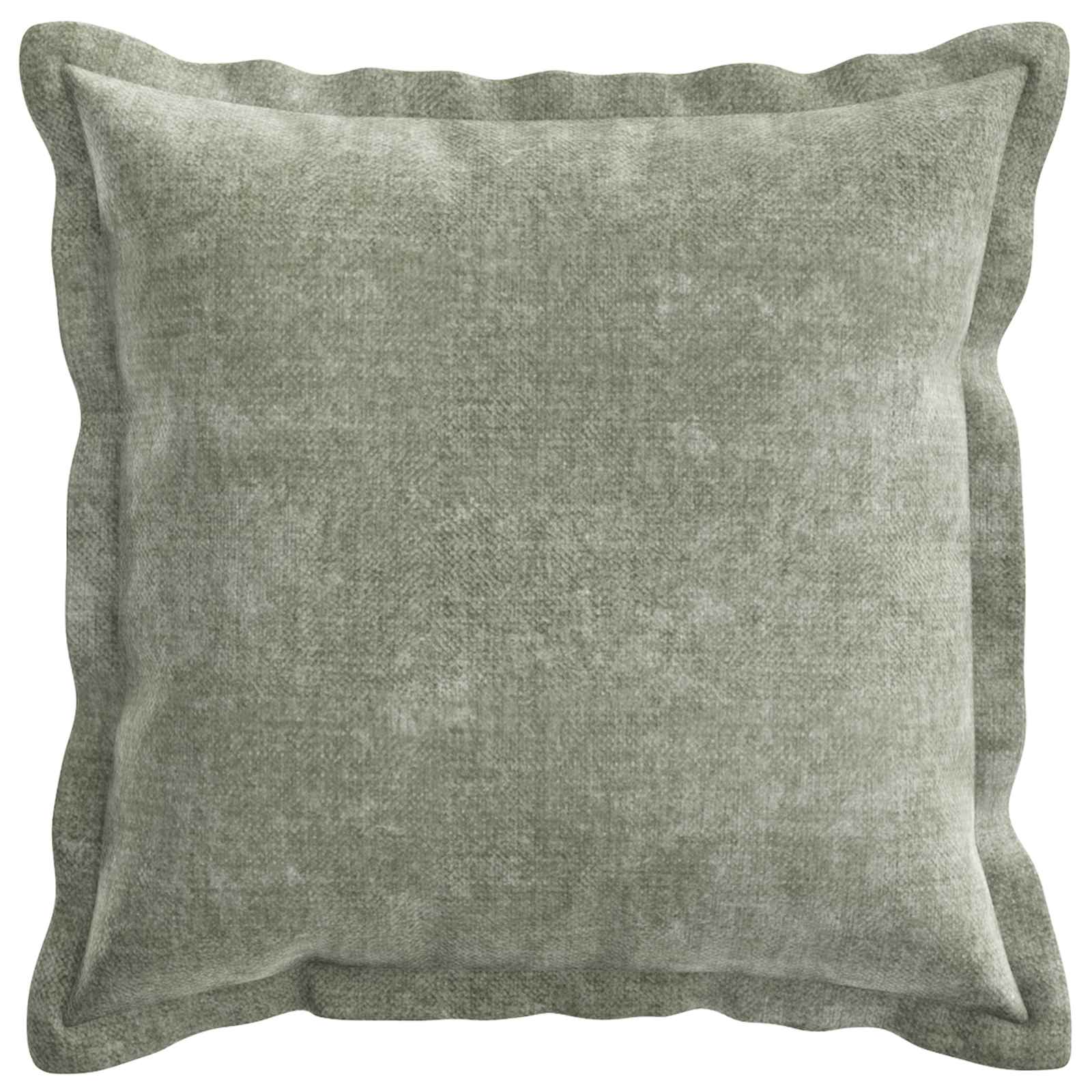 vidaXL Cushion Cover 12 pcs HOUTEN Green 45 x 45 cm Chenille Fabric 3