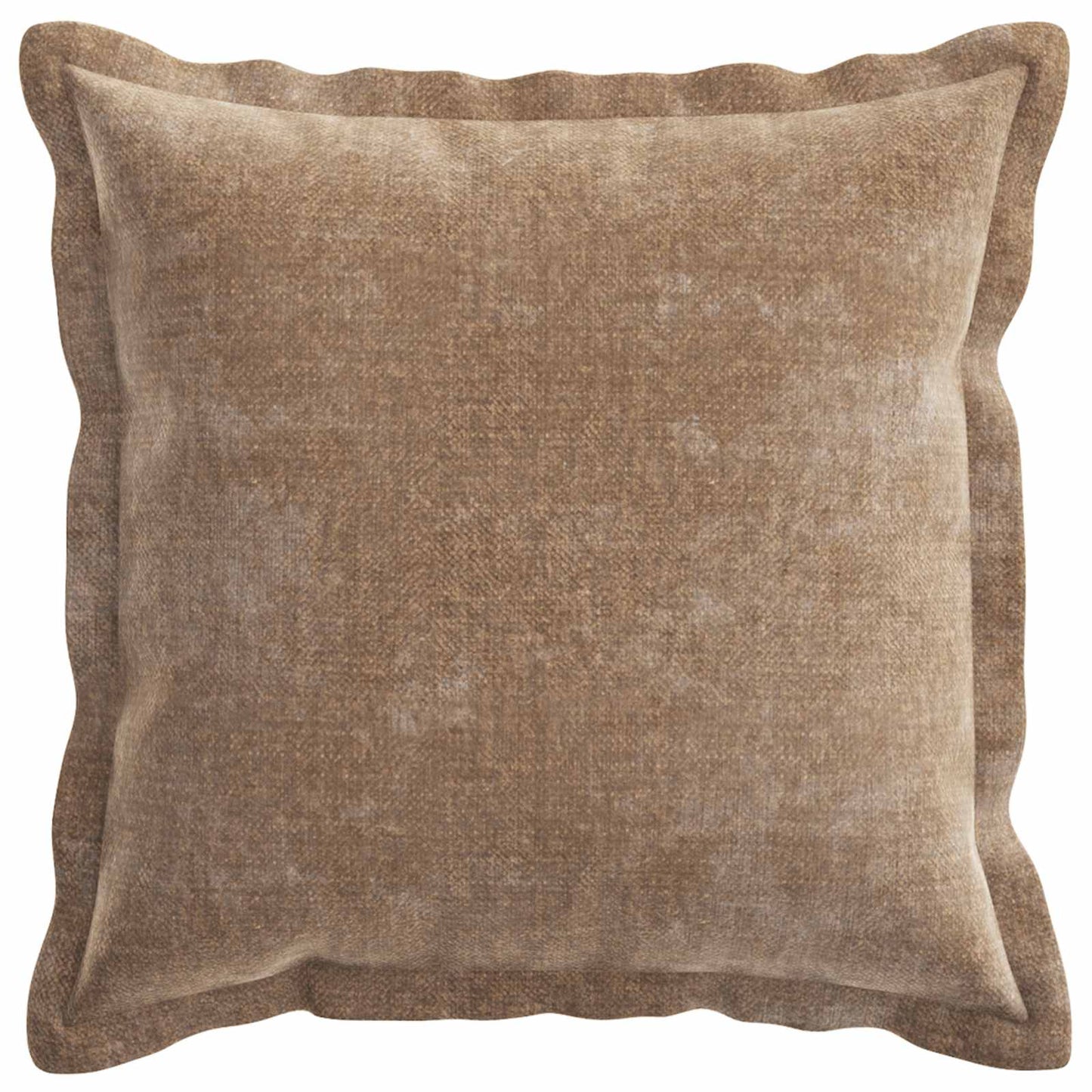 vidaXL Cushion Cover 12 pcs HOUTEN Brown 45 x 45 cm Chenille Fabric 3