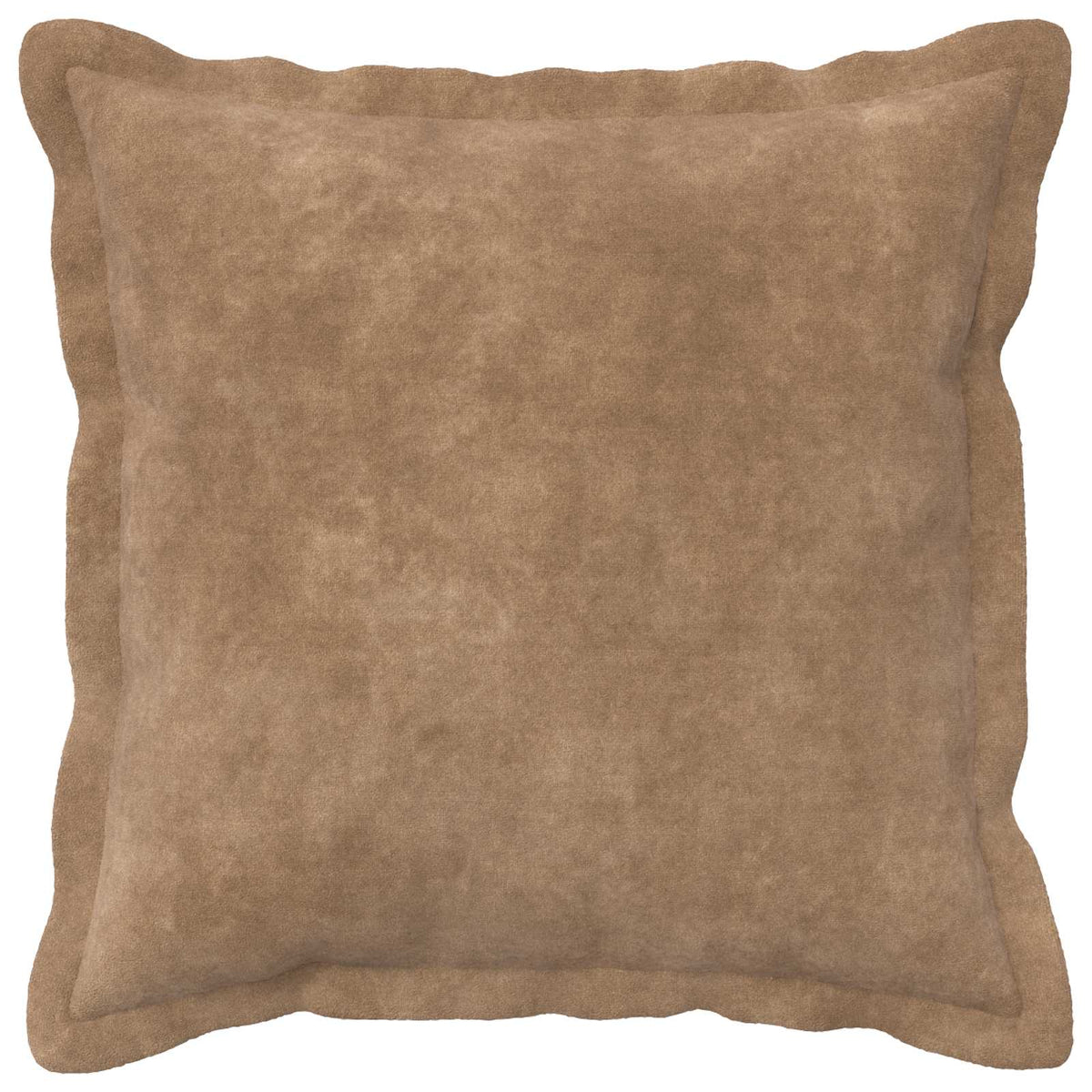 Cushion Cover 12 pcs HOUTEN Taupe Microfiber Fleece