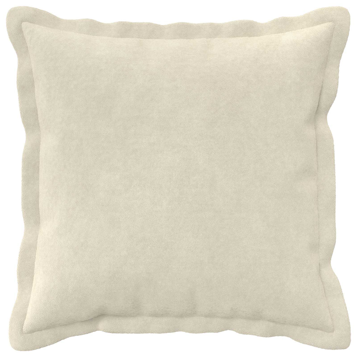 Cushion Cover 12 pcs HOUTEN Cream Microfiber Fleece