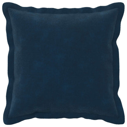 Cushion Cover 12 pcs HOUTEN Blue Microfiber Fleece