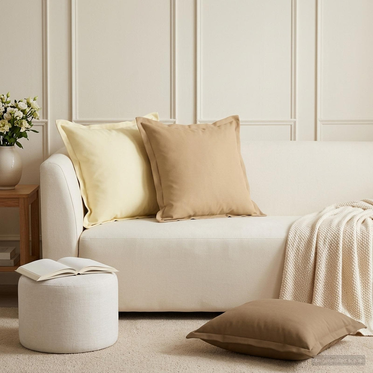 Throw Pillow HOUTEN Polyester