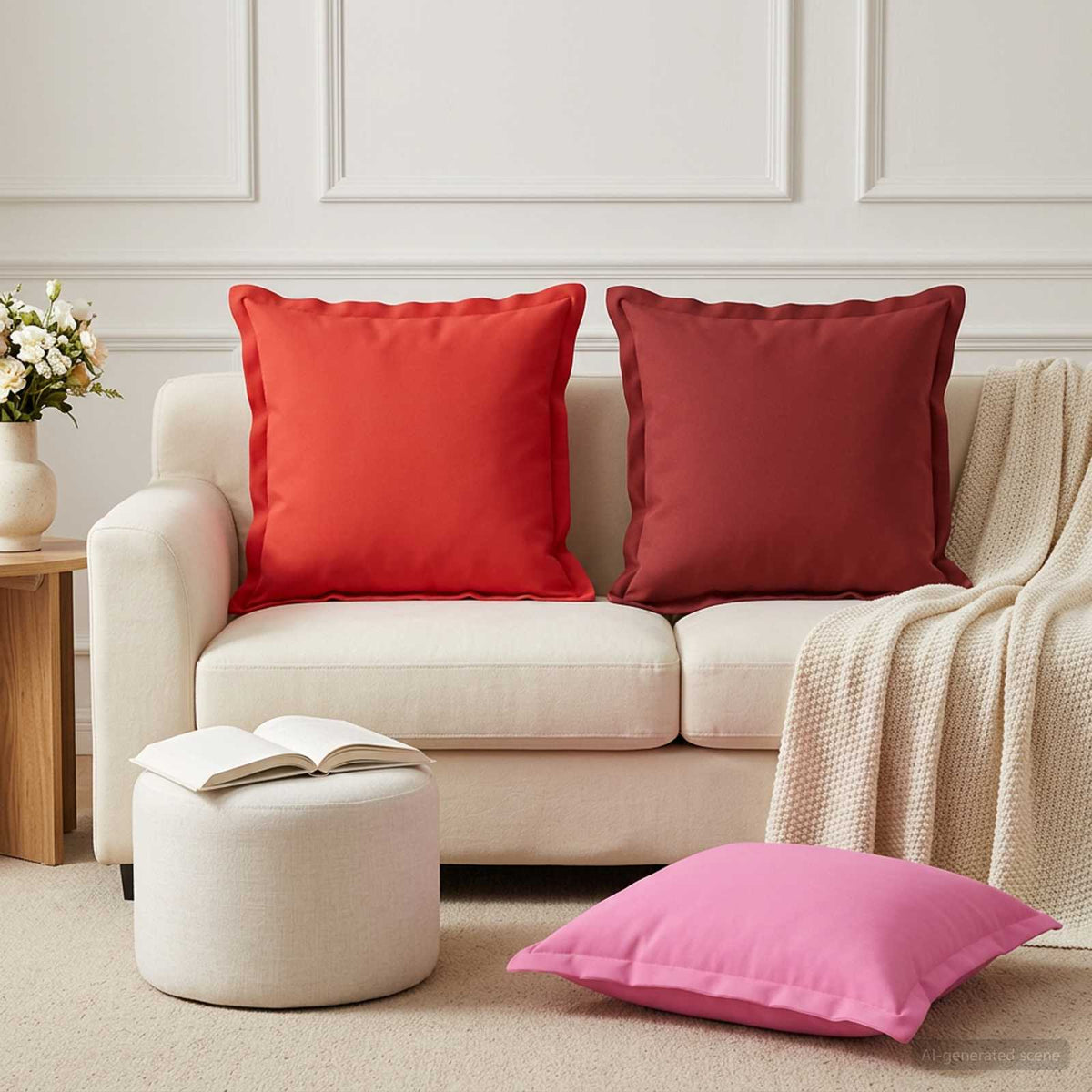 Throw Pillow HOUTEN Polyester
