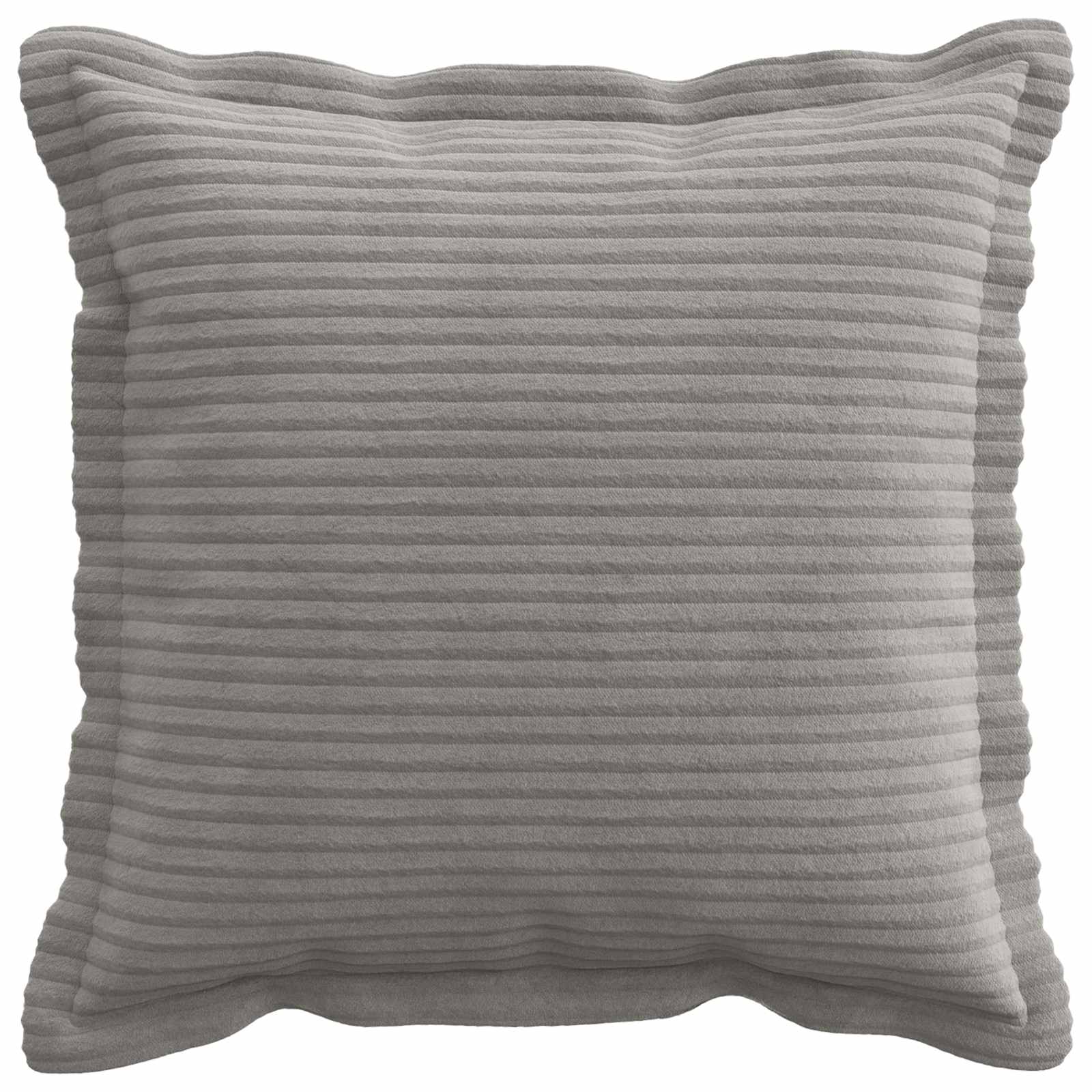 vidaXL Cushion Cover 12 pcs HOUTEN Light Grey 50 x 50 cm Corduroy 2