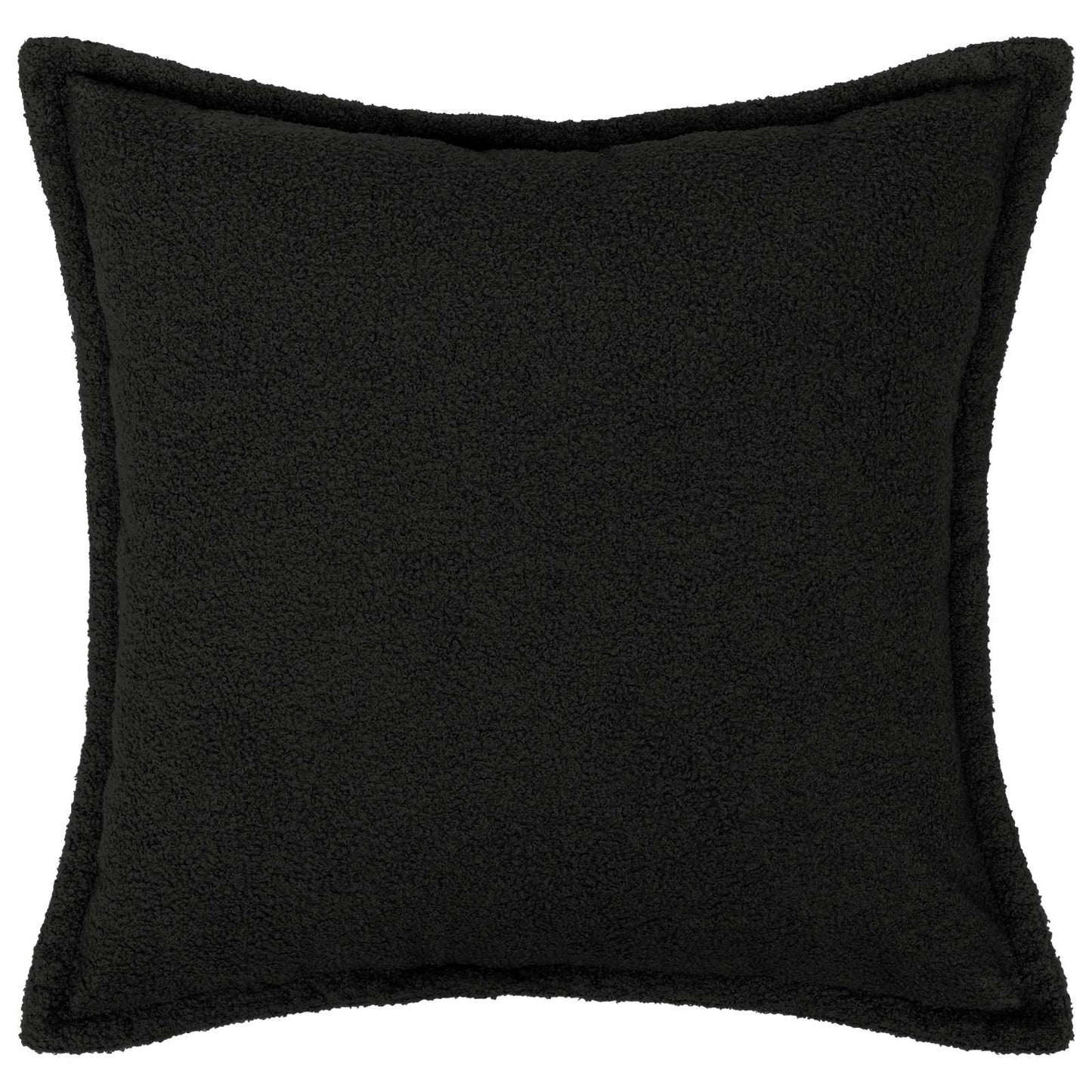 vidaXL Cushion Cover 12 pcs HOUTEN Black 50 x 50 cm Bouclé 2