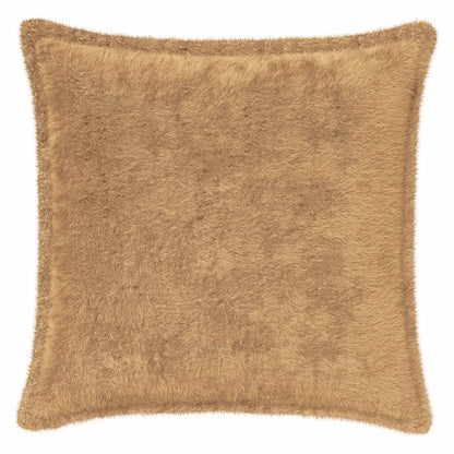 vidaXL Cushion Cover 12 pcs HOUTEN Taupe 50 x 50 cm Faux Rabbit Fur 3
