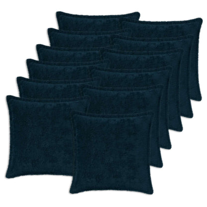vidaXL Cushion Cover 12 pcs HOUTEN Navy Blue 50 x 50 cm 2