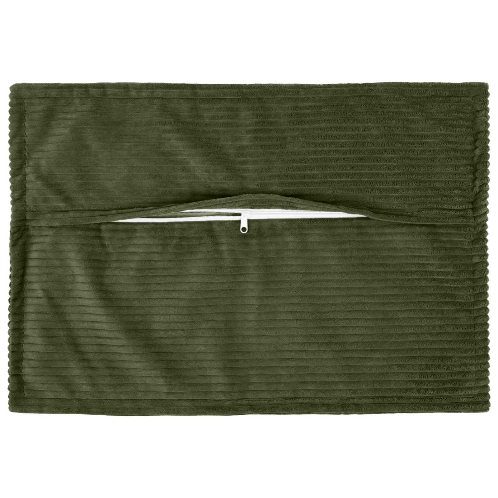 vidaXL Cushion Cover 6 pcs HOUTEN Green 50 x 70 cm Corduroy 3