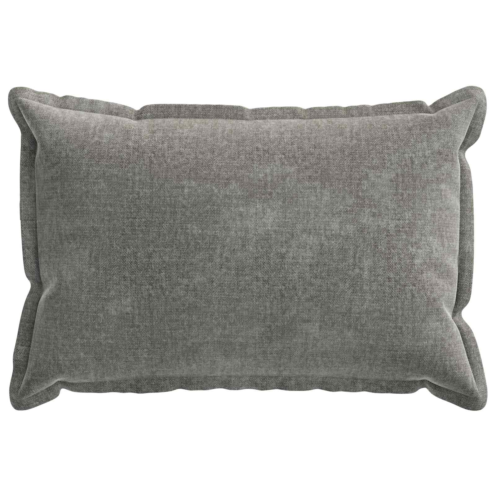 vidaXL Cushion Cover 6 pcs HOUTEN Dark Grey 50 x 70 cm Chenille Fabric 3