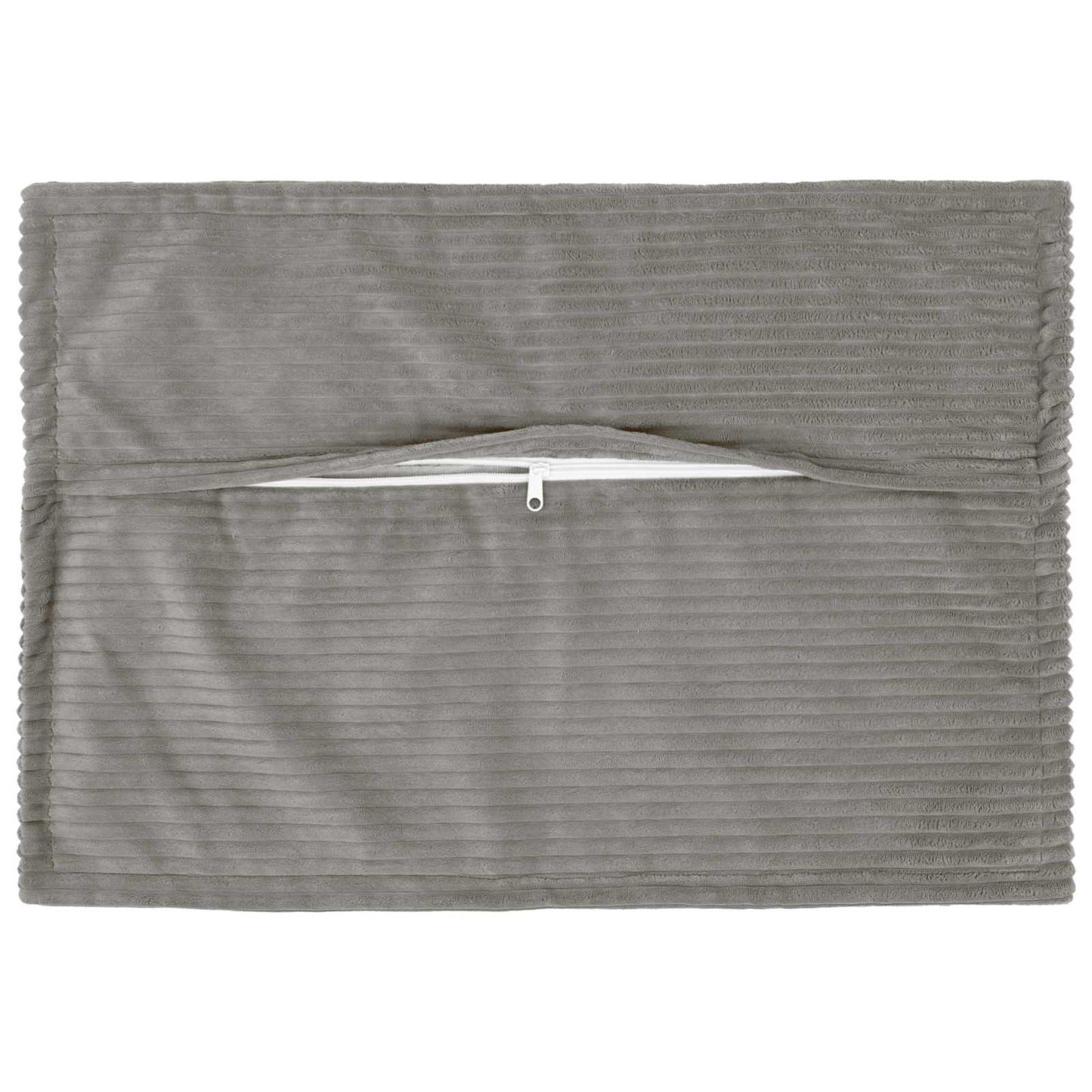 vidaXL Cushion Cover 6 pcs HOUTEN Light Grey 50 x 75 cm Corduroy 3