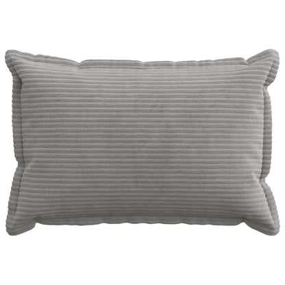 vidaXL Cushion Cover 6 pcs HOUTEN Light Grey 50 x 75 cm Corduroy 2