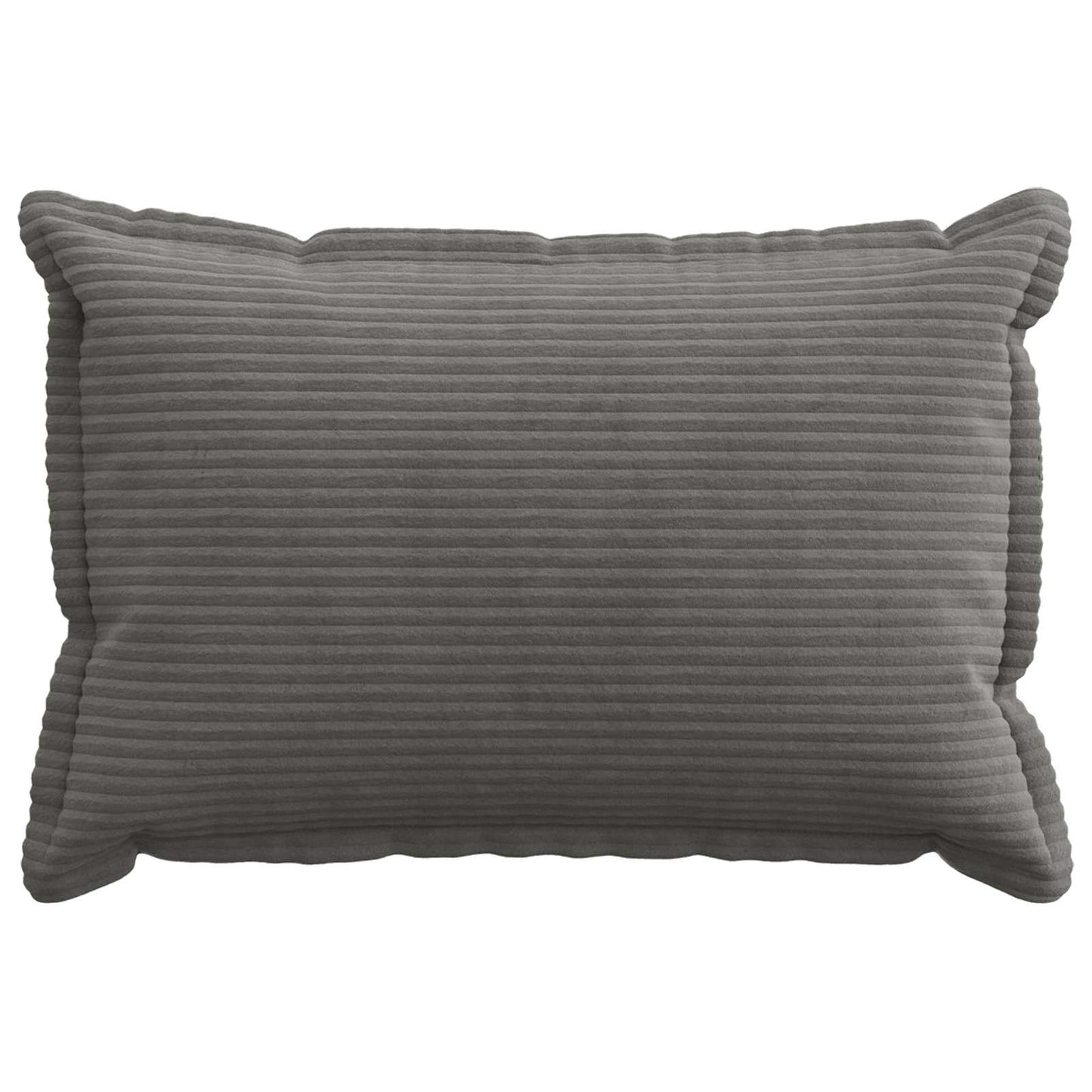 vidaXL Cushion Cover 6 pcs HOUTEN Dark Grey 50 x 75 cm Corduroy 2