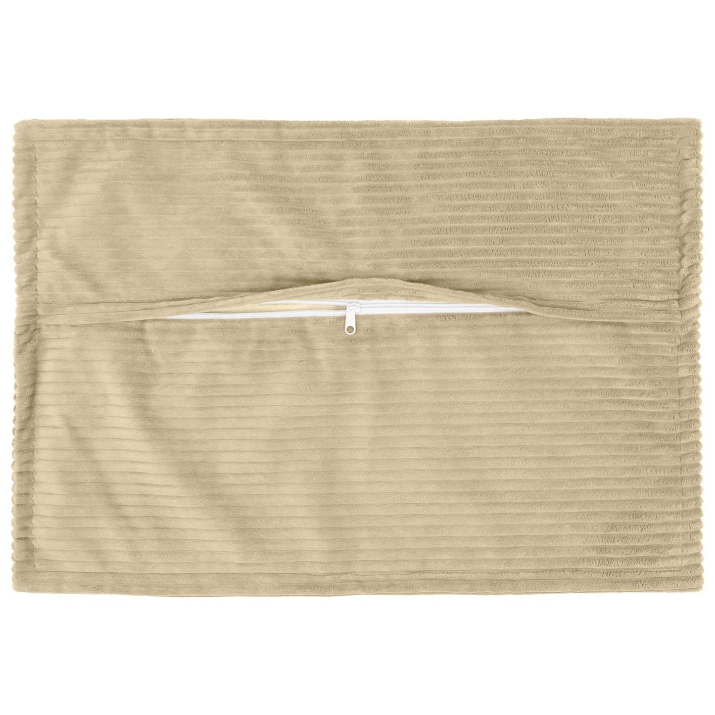 vidaXL Cushion Cover 6 pcs HOUTEN Light Green Grey 50 x 75 cm Corduroy 3