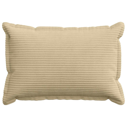 vidaXL Cushion Cover 6 pcs HOUTEN Light Green Grey 50 x 75 cm Corduroy 2