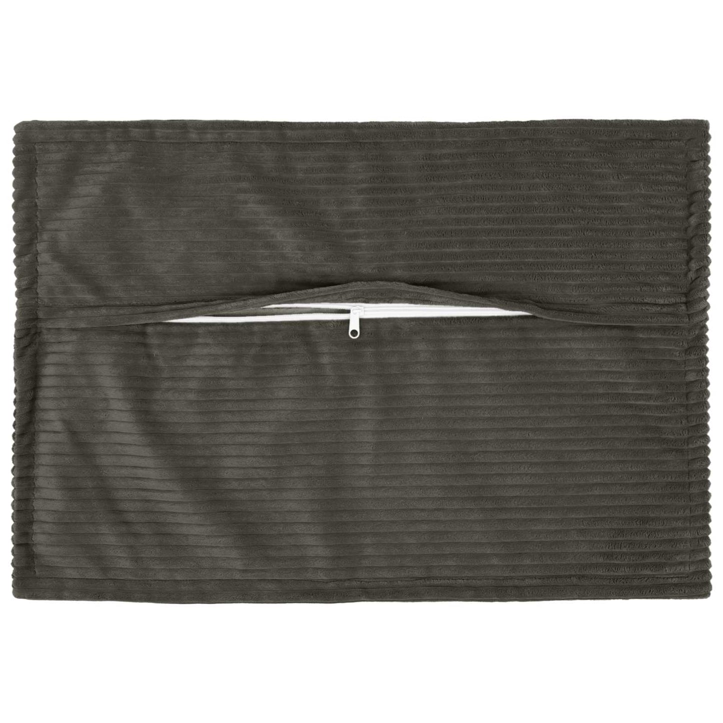 vidaXL Cushion Cover 6 pcs HOUTEN Anthracite 50 x 75 cm Corduroy 3