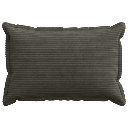 vidaXL Cushion Cover 6 pcs HOUTEN Anthracite 50 x 75 cm Corduroy 2