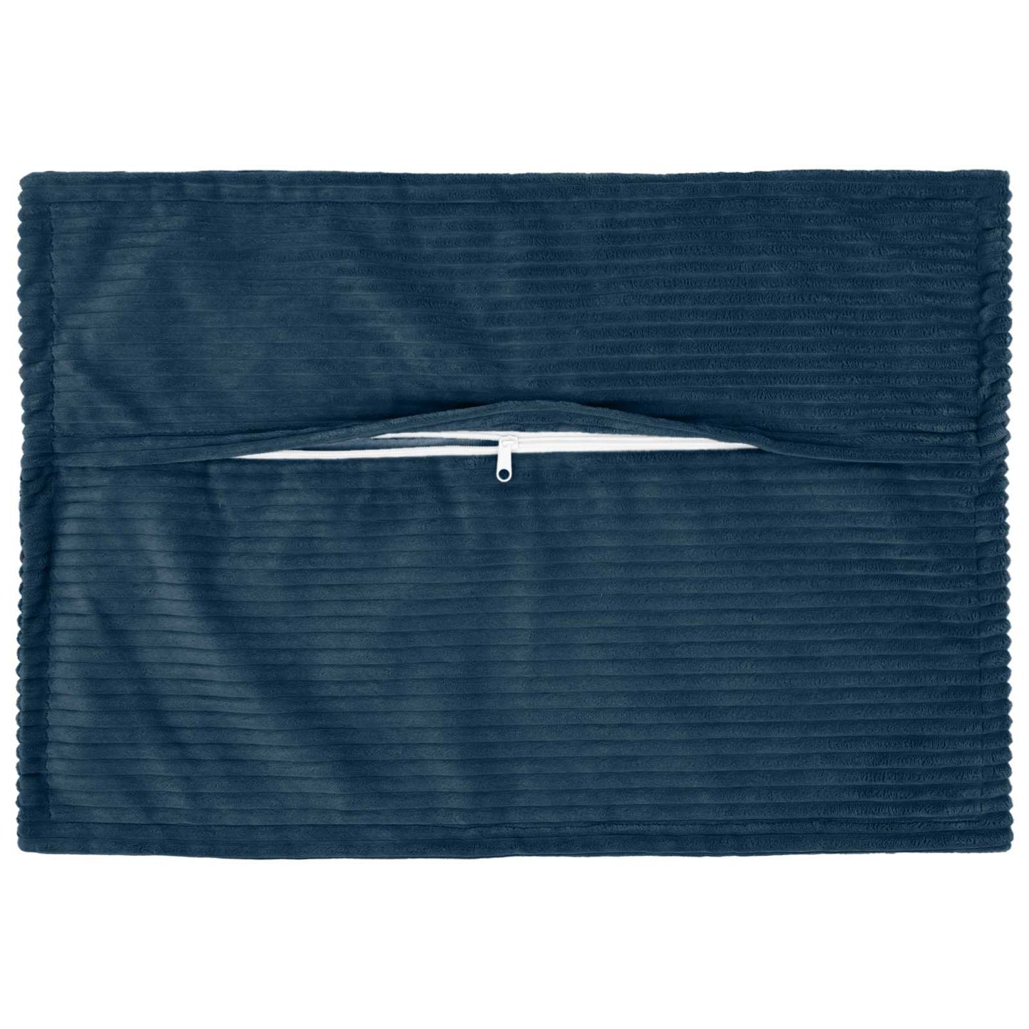 vidaXL Cushion Cover 6 pcs HOUTEN Navy Blue 50 x 75 cm Corduroy 3