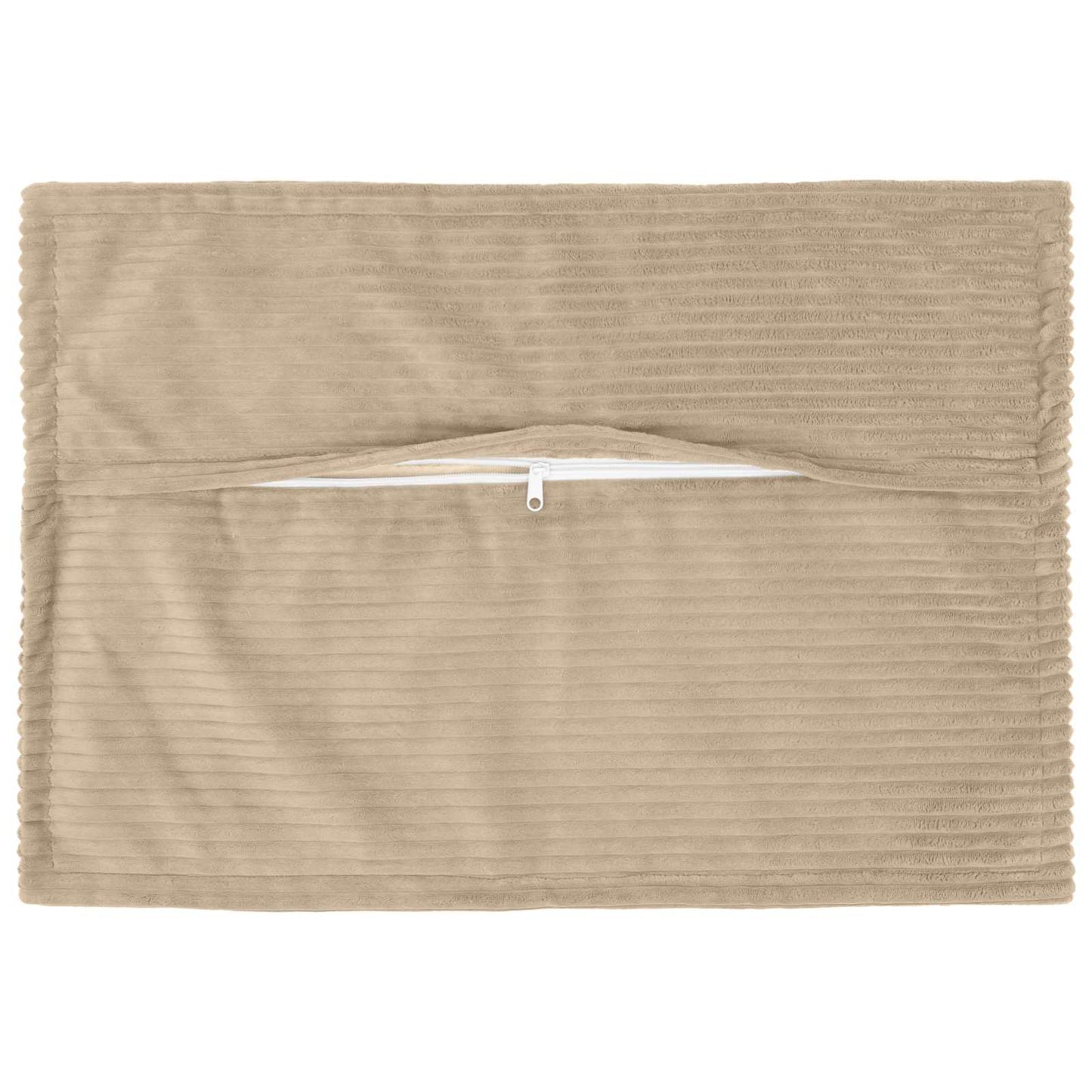 vidaXL Cushion Cover 6 pcs HOUTEN Taupe 50 x 75 cm Corduroy 3