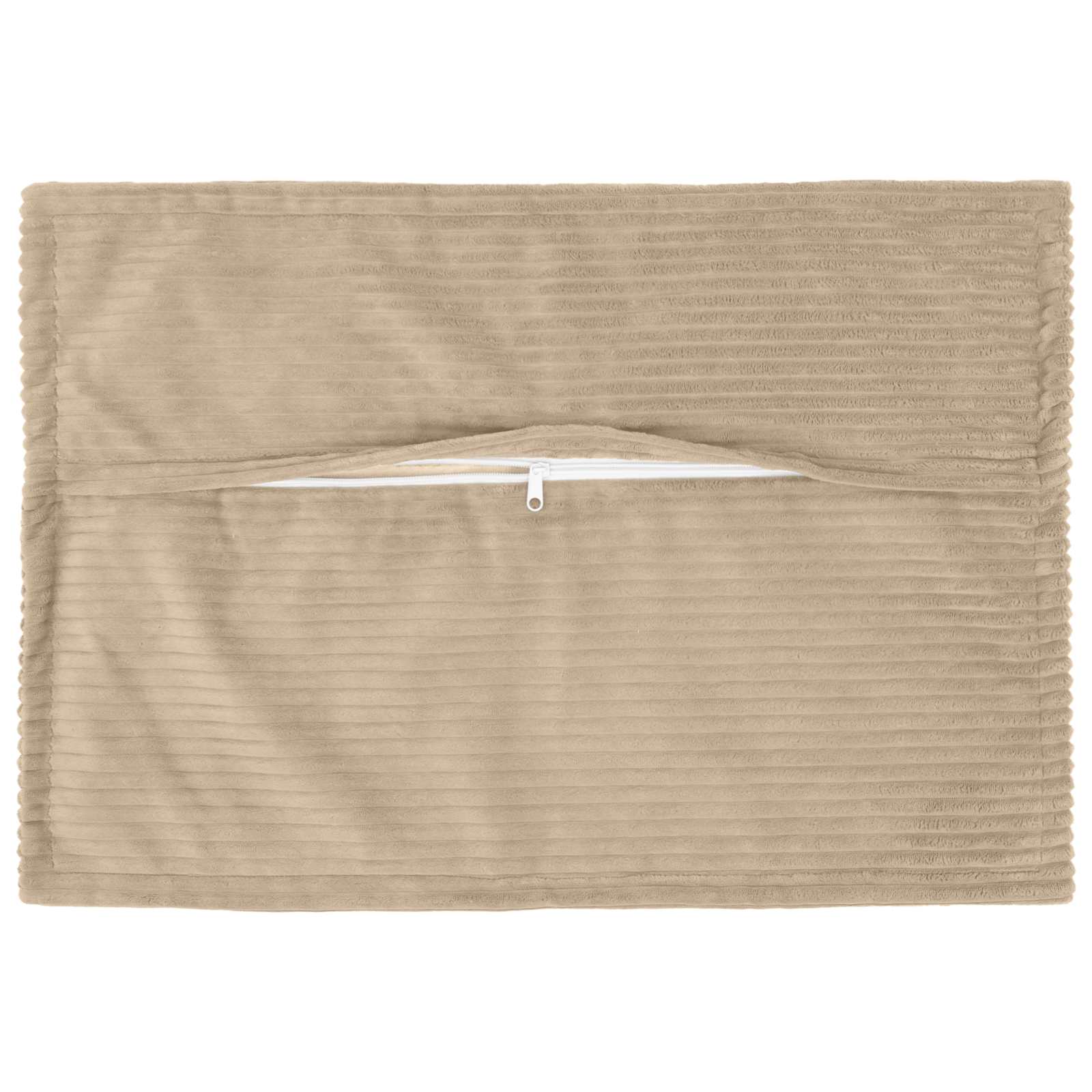 vidaXL Cushion Cover 6 pcs HOUTEN Taupe 50 x 75 cm Corduroy 3