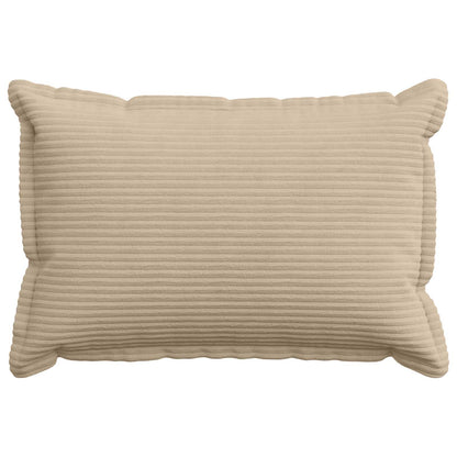 vidaXL Cushion Cover 6 pcs HOUTEN Taupe 50 x 75 cm Corduroy 2
