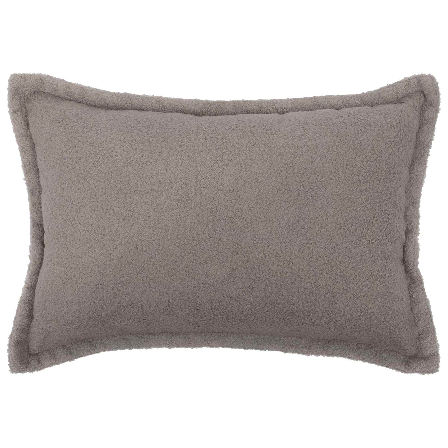 vidaXL Cushion Cover 6 pcs HOUTEN Light Grey 50 x 75 cm Bouclé 2