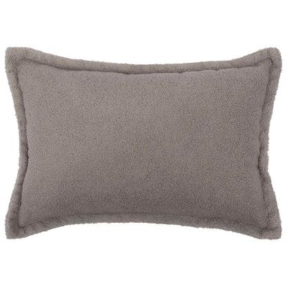 vidaXL Cushion Cover 6 pcs HOUTEN Light Grey 50 x 75 cm Bouclé 2