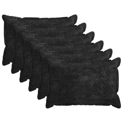 vidaXL Cushion Cover 6 pcs HOUTEN Anthracite 50 x 75 cm 2
