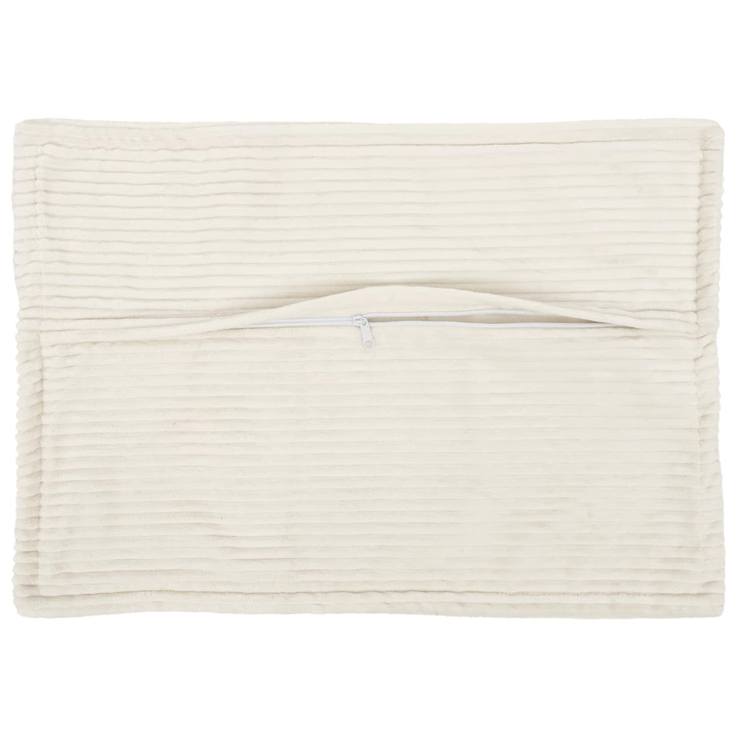 vidaXL Cushion Cover 6 pcs HOUTEN Cream 50 x 80 cm Corduroy 3