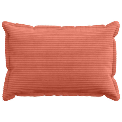 vidaXL Cushion Cover 6 pcs HOUTEN Red Orange 50 x 80 cm Corduroy 2