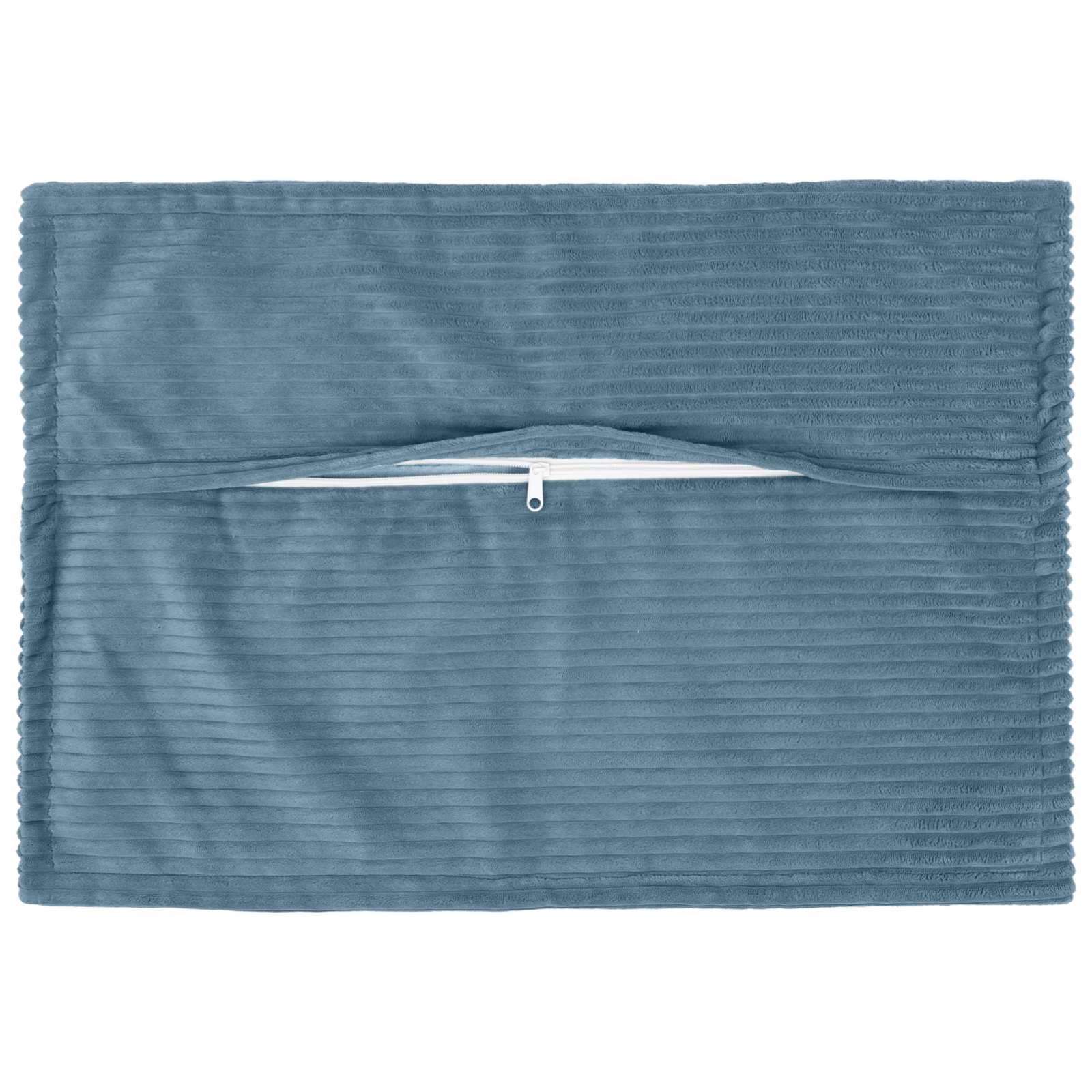 vidaXL Cushion Cover 6 pcs HOUTEN Blue 50 x 80 cm Corduroy 3