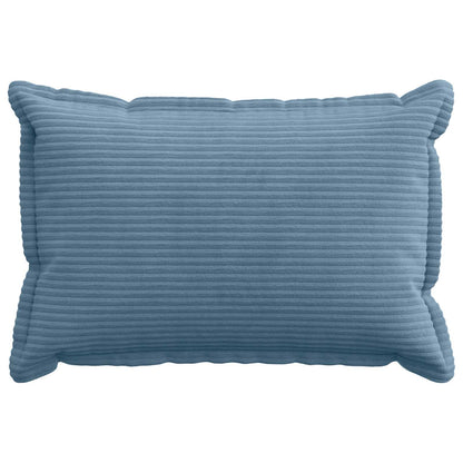 vidaXL Cushion Cover 6 pcs HOUTEN Blue 50 x 80 cm Corduroy 2