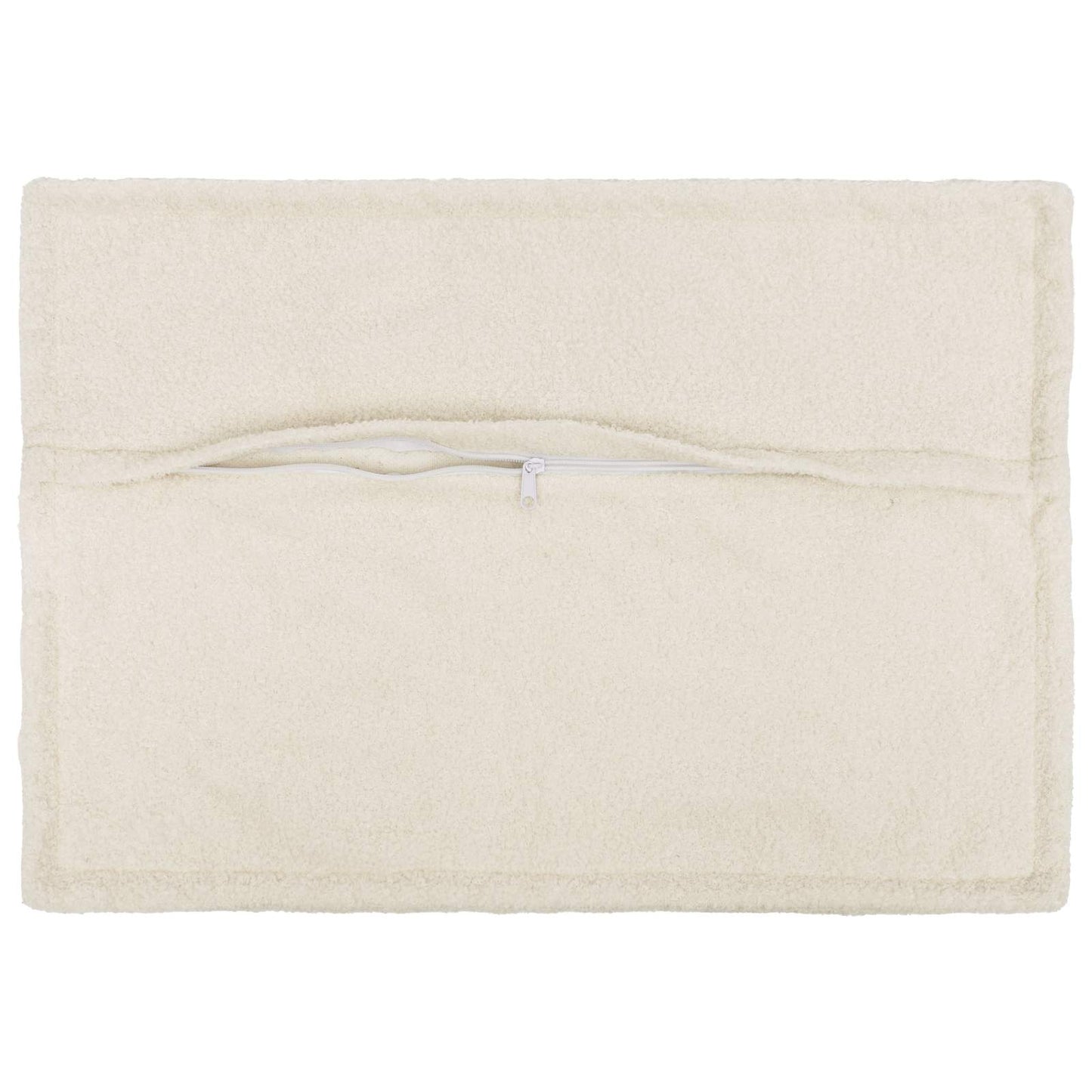 vidaXL Cushion Cover 6 pcs HOUTEN Cream 50 x 80 cm Bouclé 3